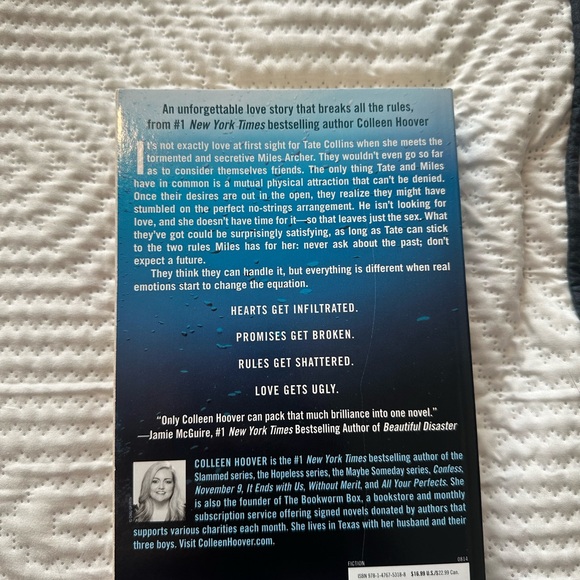 Ugly Love by Colleen Hoover Book - Picture 2 of 2